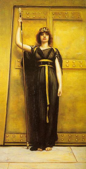 John William Godward Priestess Sweden oil painting art